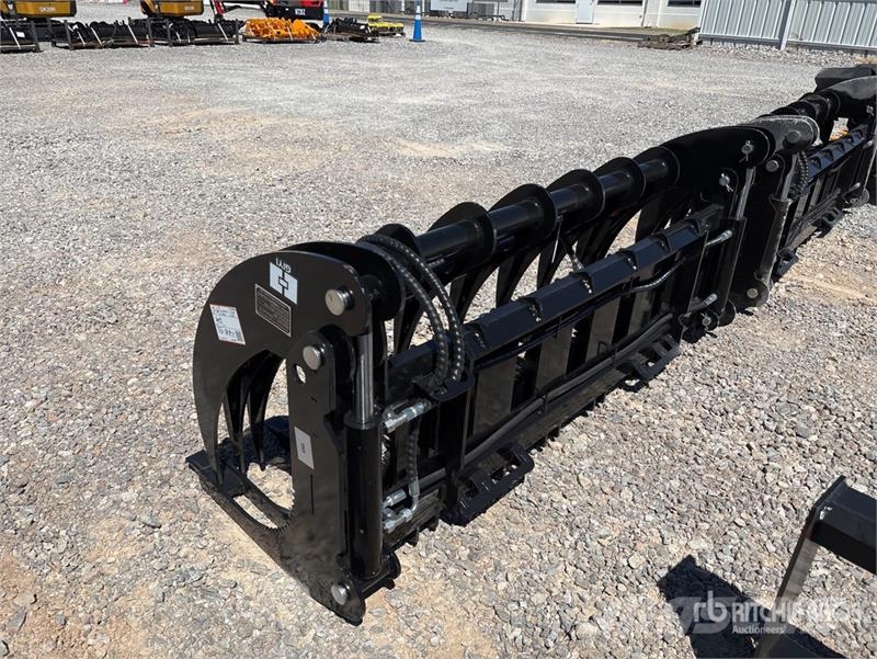 GIYI GY-CLG72 72 in Q/C Log Skid Steer Grapple (Un Grabilice