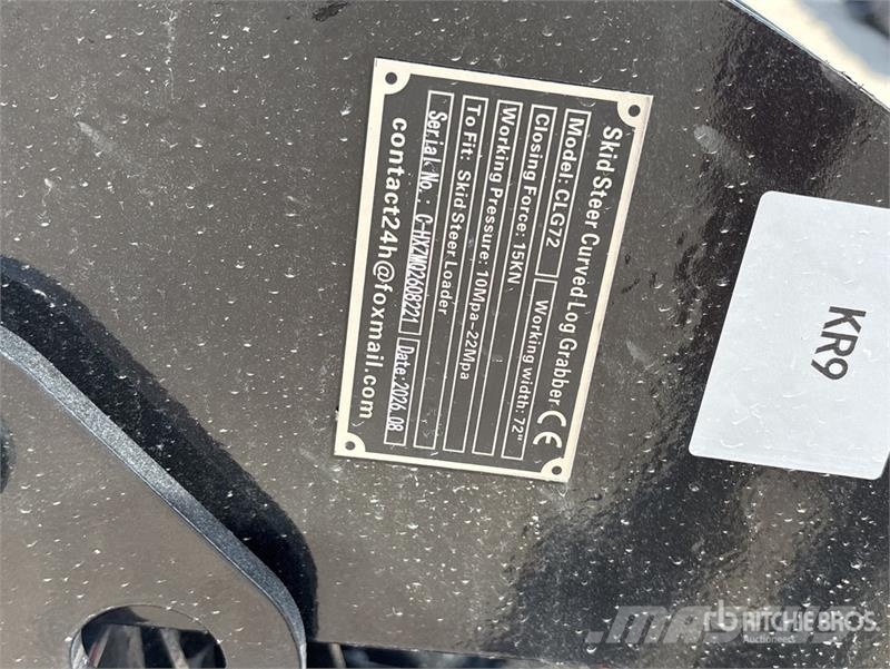 GIYI GY-CLG72 72 in Skid Steer Root Rake (Unused) Kreiselheuer/-wender