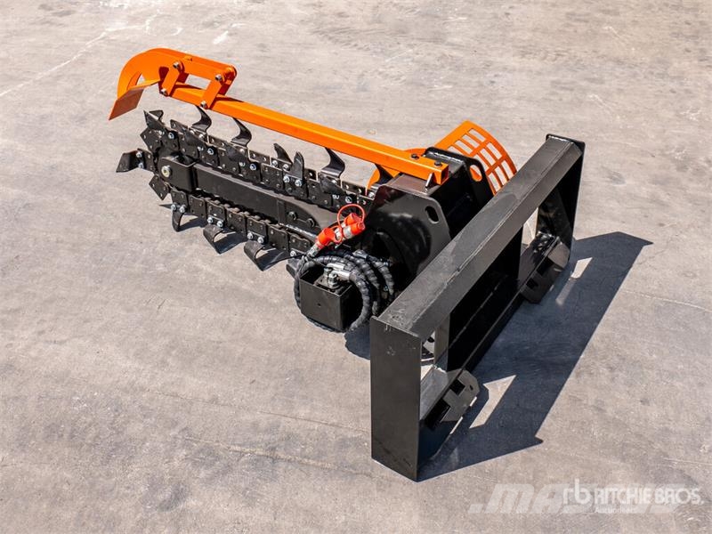 GIYI GY-D39 39 in Skid Steer Trencher (Unused) Valetadeiras