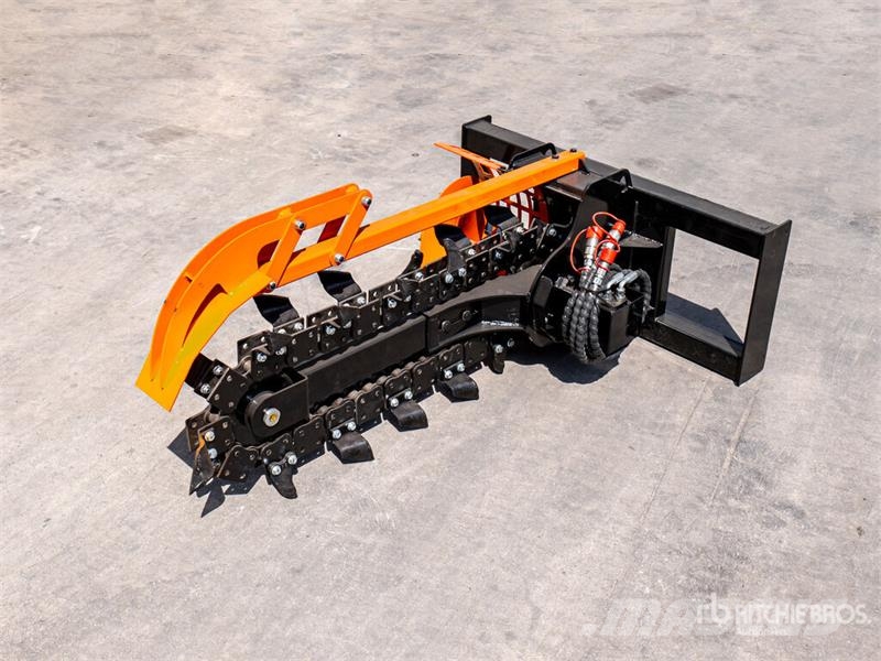 GIYI GY-D39 39 in Skid Steer Trencher (Unused) Valetadeiras