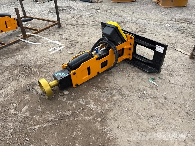 GIYI GY-D680 44 in Skid Steer Post Driver - Fits P Fencing equipment