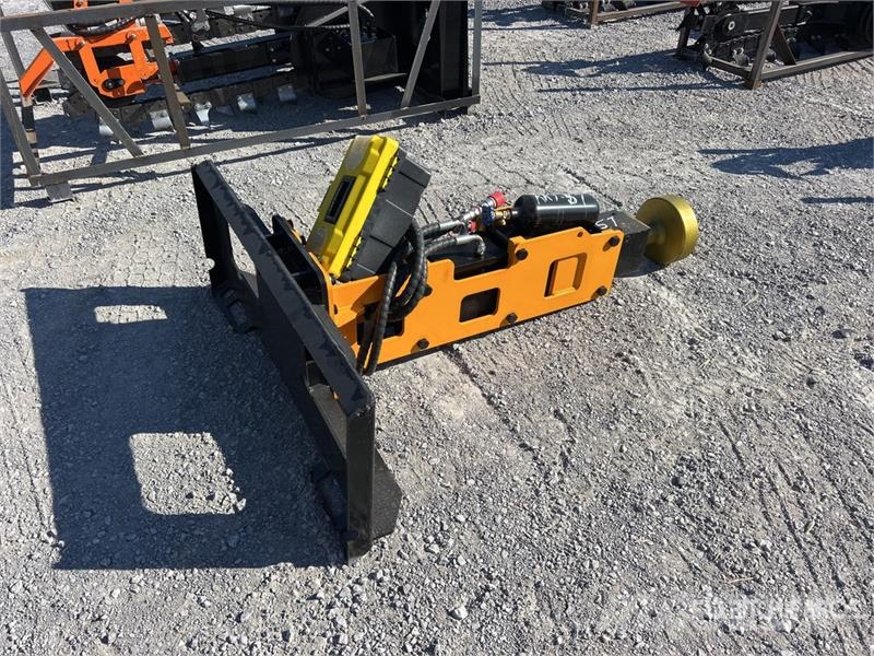  GIYI GY-D680 Skid Steer Post Driver (Unused) Fencing equipment