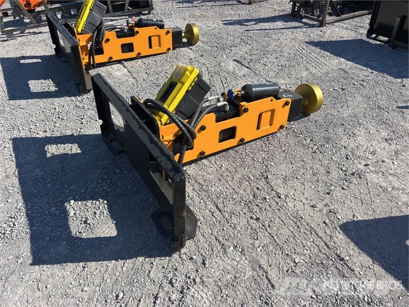 GIYI GY-D680 Skid Steer Post Driver (Unused) Fencing equipment
