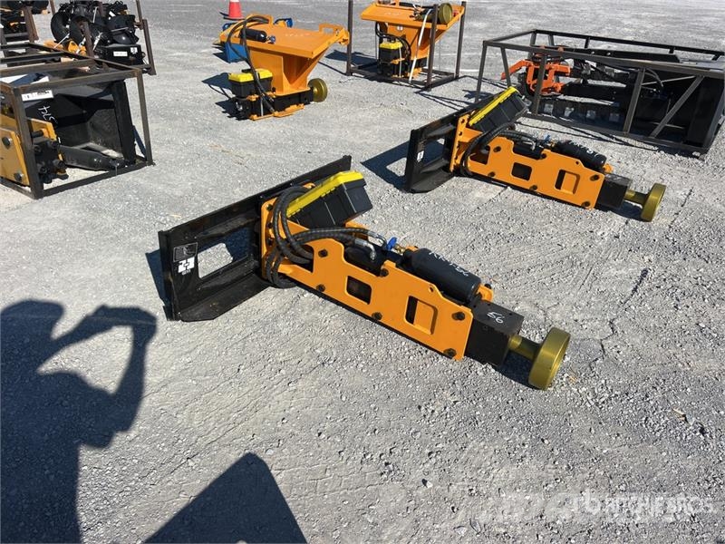 GIYI GY-D680 Skid Steer Post Driver (Unused) Fencing equipment