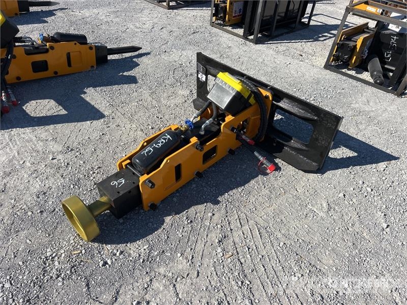  GIYI GY-D680 Skid Steer Post Driver (Unused) Fencing equipment