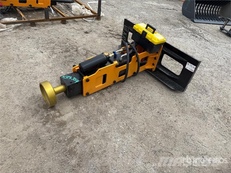 GIYI GY-D680 Skid Steer Post Driver (Unused) Fencing equipment