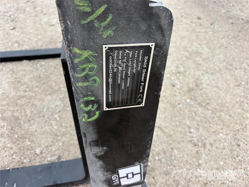  GIYI GY-DHC 59 in Skid Steer Forks (Unused) Građevinarske viljuške