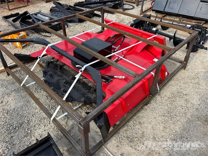 GIYI GY-DM59 39 in Disc Skid Steer Mulcher (Unused 林業覆蓋機