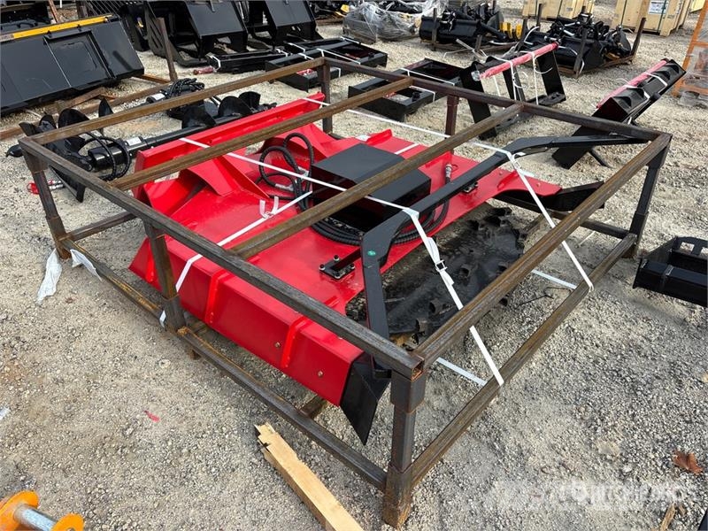 GIYI GY-DM59 39 in Disc Skid Steer Mulcher (Unused 林業覆蓋機