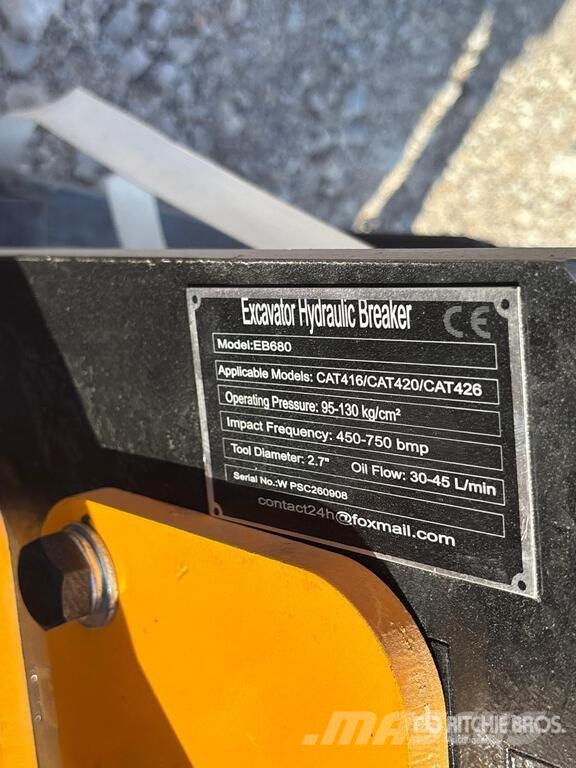  GIYI GY-EB680 Excavator Hydraulic Breaker (Unused) مطارق / كسارات