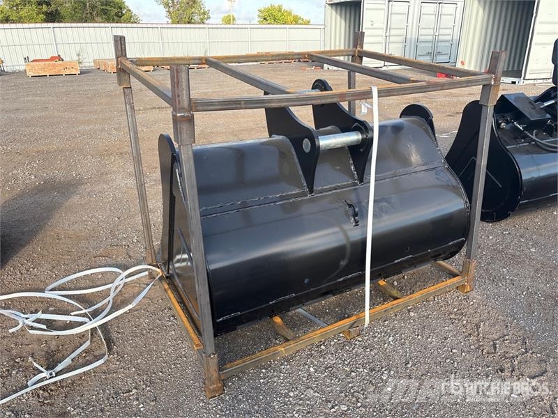  GIYI GY-FB60 60 in Cleanup Excavator Bucket - Fits Ковши