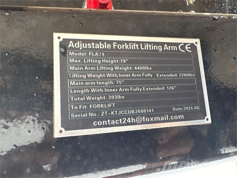 GIYI GY-FLA79 126 in Forklift Extendable Boom (Unu Andere Ausstattung und Zubehör