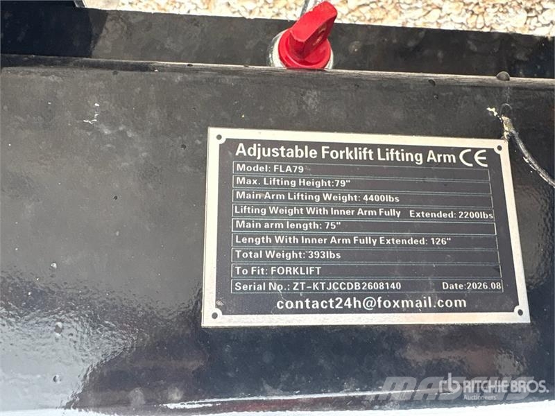  GIYI GY-FLA79 126 in Forklift Extendable Boom (Unu Ostala oprema i komponente
