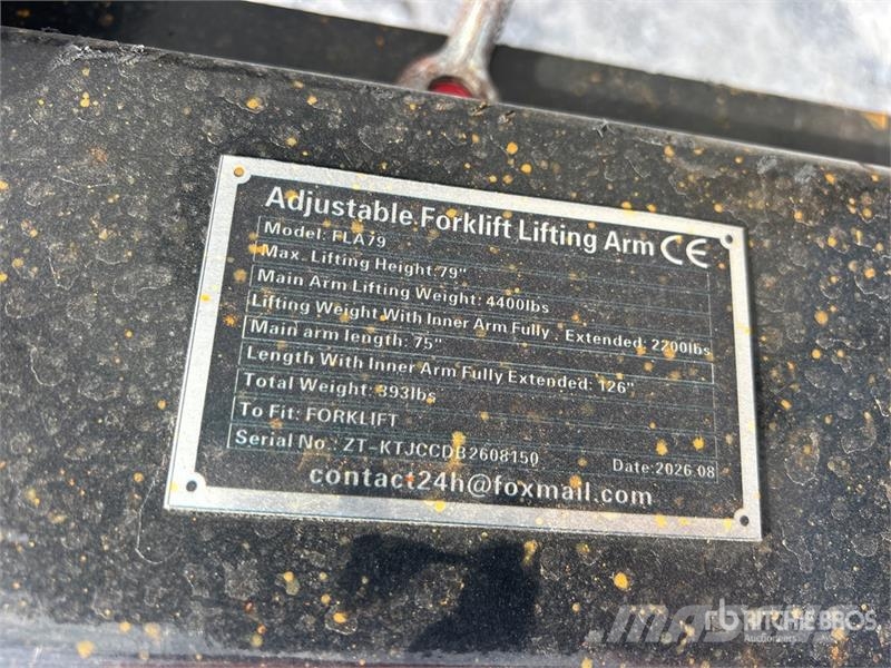  GIYI GY-FLA79 Forklift Extendable Boom (Unused) Other components