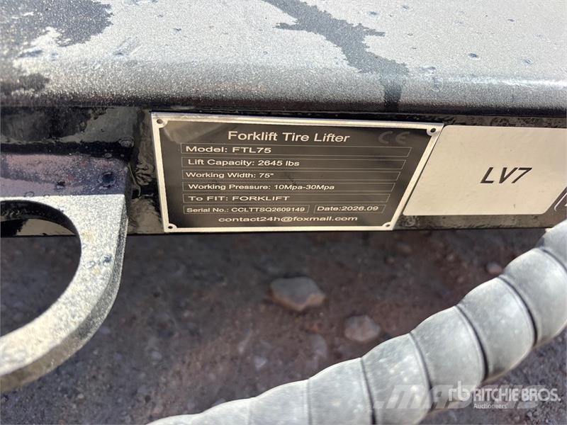  GIYI GY-FTL75 75 in Forklift Tire Lifter (Unused) Andet Tilbehør og dele