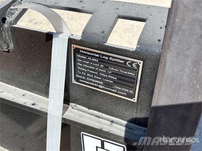  GIYI GY-HLS82 25 in Skid Steer Log Splitter (Unuse Houtklover