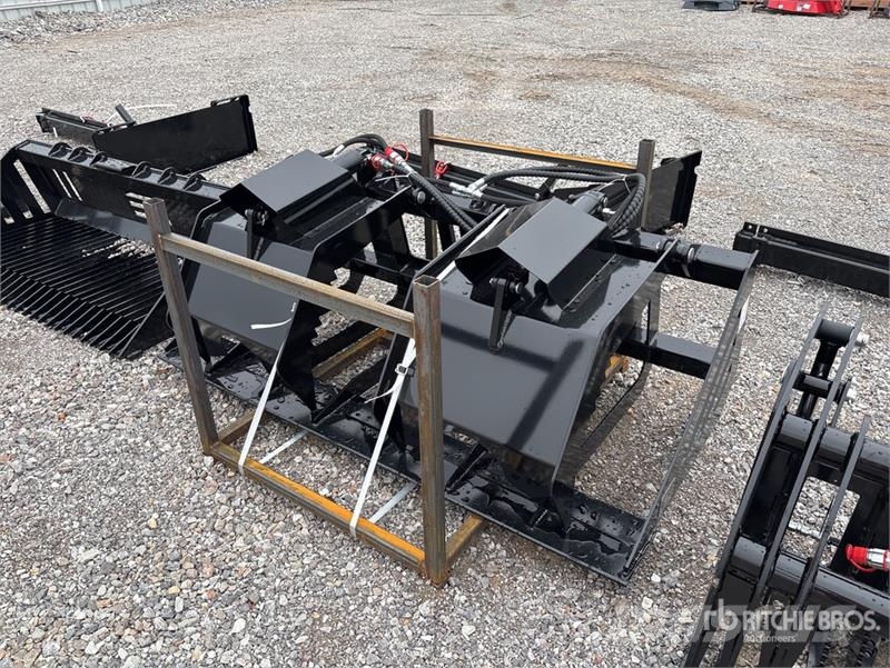  GIYI GY-HWG72 72 in Skeleton Skid Steer Grapple Bu Grapples