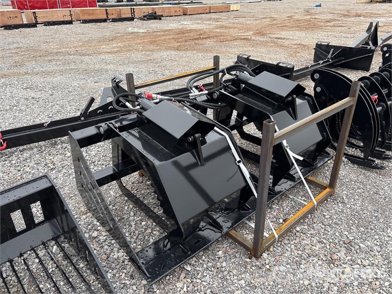  GIYI GY-HWG72 72 in Skeleton Skid Steer Grapple Bu Grapples