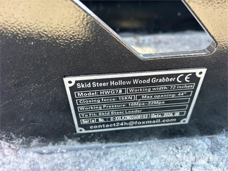 GIYI GY-HWG72 72 in Skeleton Skeleton Skid Steer G Grapples