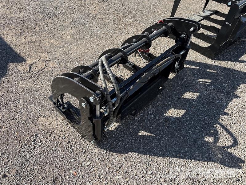  GIYI GY-MCLG60 43 in Q/C Log Mini Skid Steer Grapp Pinzas