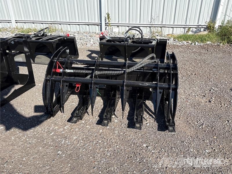  GIYI GY-MCLG60 43 in Q/C Log Mini Skid Steer Grapp Pinzas