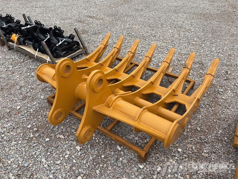 GIYI GY-P320 65 in Excavator Rake - Fits Cat 320 ( Grābekļi un siena ārdītāji