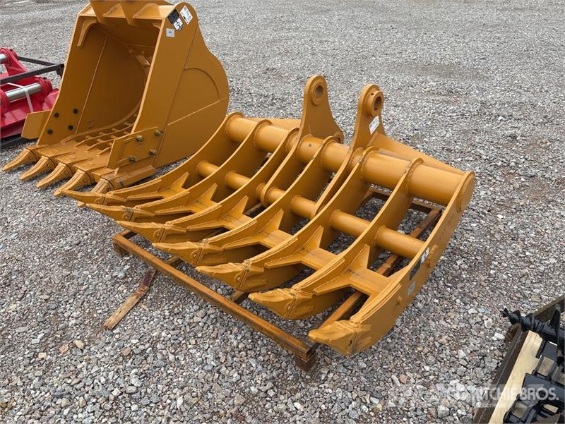 GIYI GY-P320 65 in Fit to Cat 320 Excavator Rake ( Граблі і сінозворушувачі