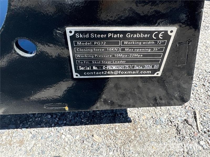  GIYI GY-PG72 72 in Skid Steer Grapple (Unused) Grapples