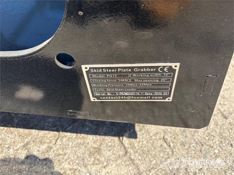 GIYI GY-PG72 72 in Skid Steer Grapple (Unused) Grapples