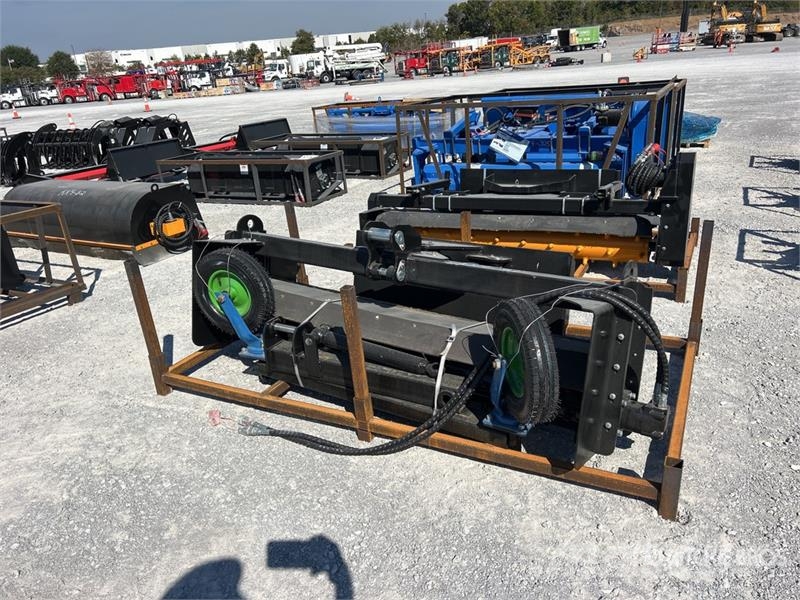 GIYI GY-PR71 Skid Steer Power Rake (Unused) Ancinhos e espalhadores de feno