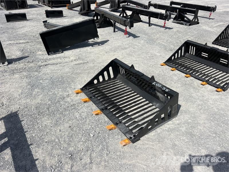 GIYI GY-RB44 44 in Mini Rock Skid Steer Bucket (Un Žlice