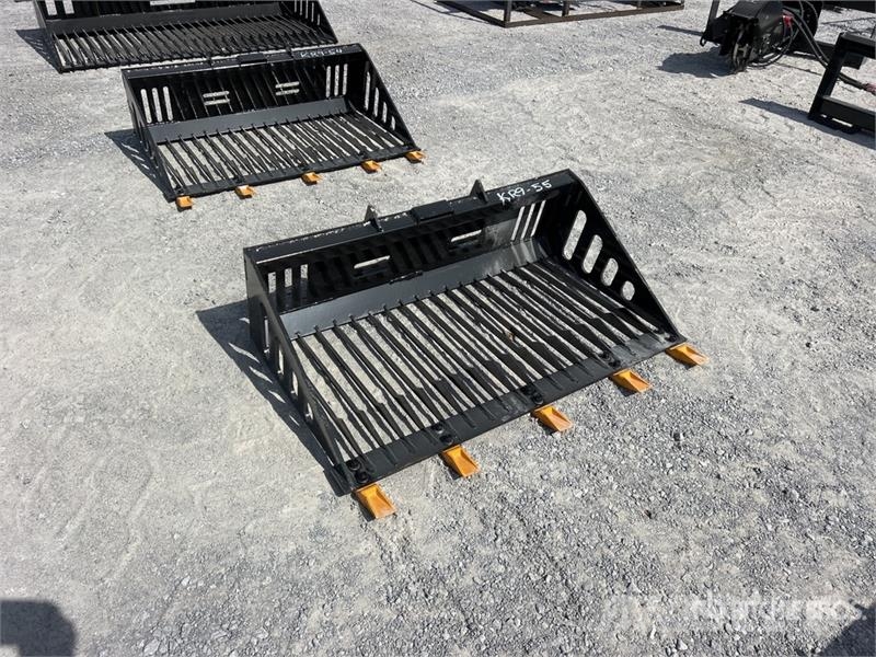 GIYI GY-RB44 44 in Mini Rock Skid Steer Bucket (Un Žlice