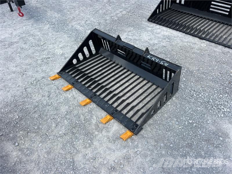 GIYI GY-RB44 44 in Mini Rock Skid Steer Bucket (Un Žlice