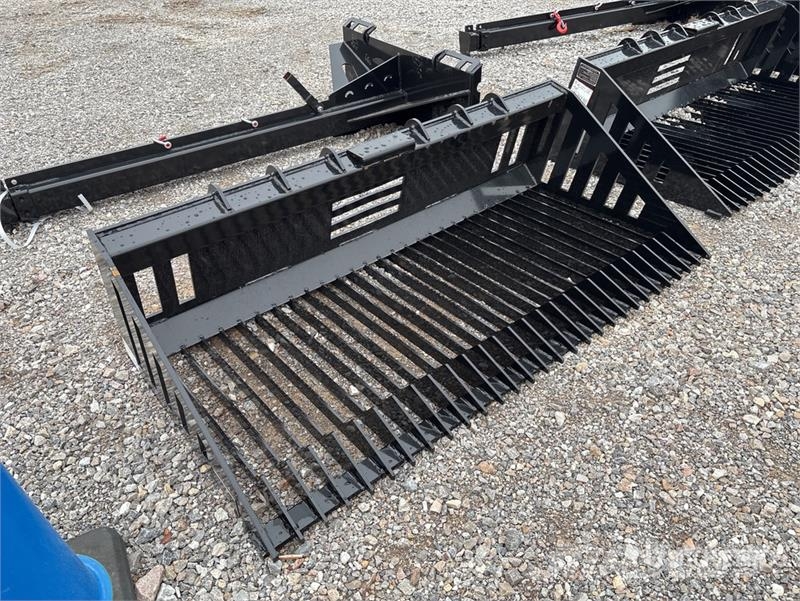 GIYI GY-RB66N 66 in Q/C Rock Skid Steer Bucket (Un Baldes