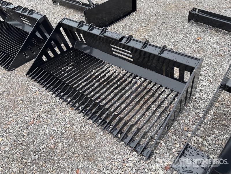GIYI GY-RB66N 66 in Q/C Rock Skid Steer Bucket (Un Žlice