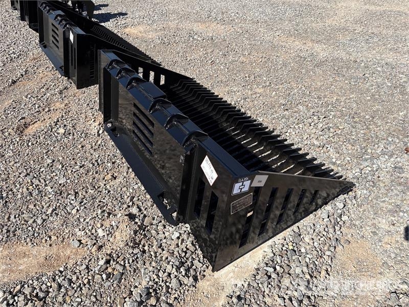 GIYI GY-RB66N 66 in Q/C Rock Skid Steer Bucket (Un Godet