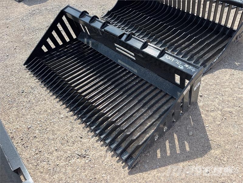 GIYI GY-RB66N 66 in Rock Skid Steer Bucket (Unused Skovle