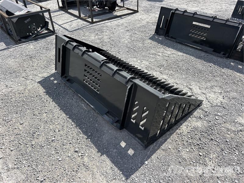 GIYI GY-RB66N 66 in Rock Skid Steer Bucket (Unused Žlice