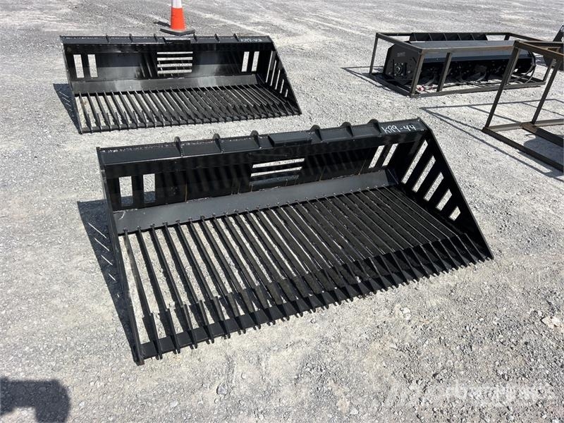 GIYI GY-RB66N 66 in Skid Steer Bucket (Unused) Baldes