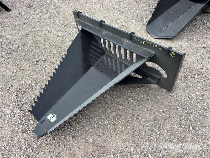 GIYI GY-SBW58 10 in Skid Steer Stump Bucket (Welde Other components