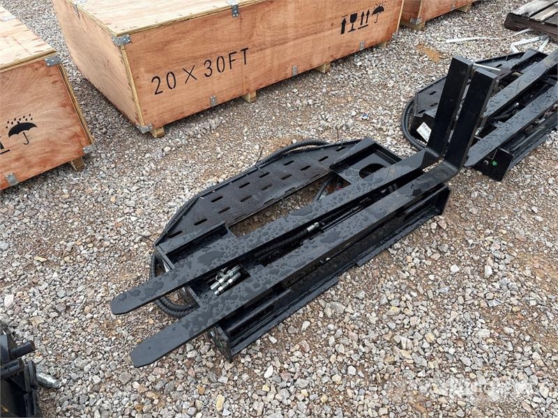 GIYI GY-SF60 60 in Side Shift Skid Steer Forks (Un Garfos