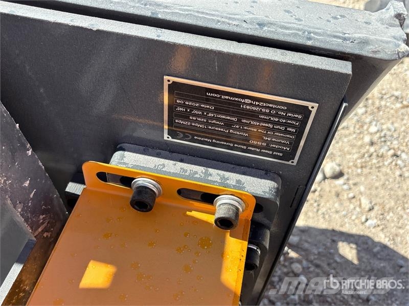  GIYI GY-SS50 Skid Steer Roller Stone Screening Mac Other components