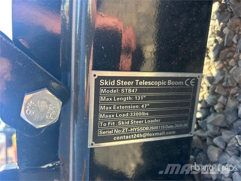  GIYI GY-STB47 131 in Skid Steer Telescopic Boom (U その他部品