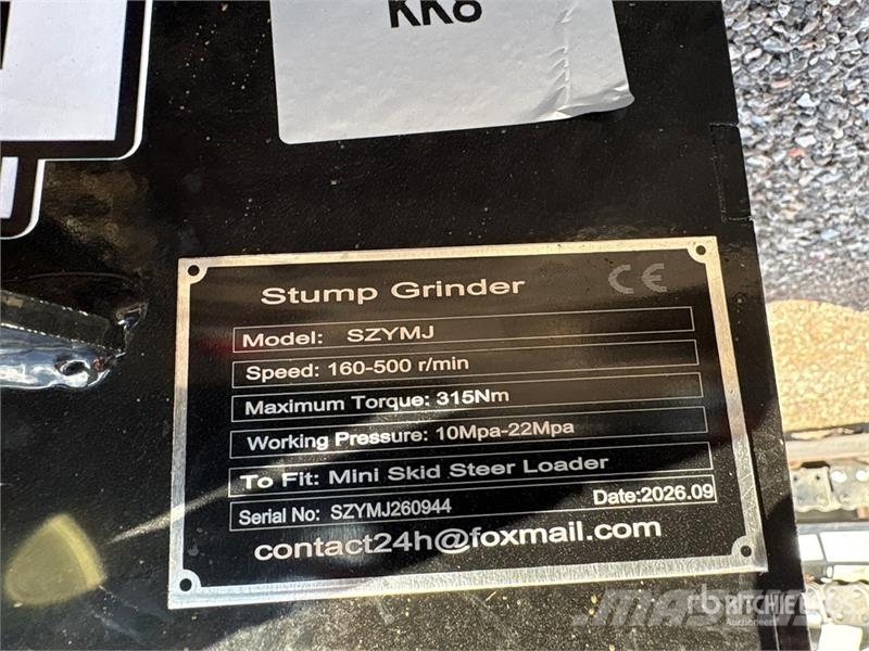 GIYI GY-SZYMJ 4 in Mini Skid Steer Stump Grinder ( Roto drljače i motokultivatori