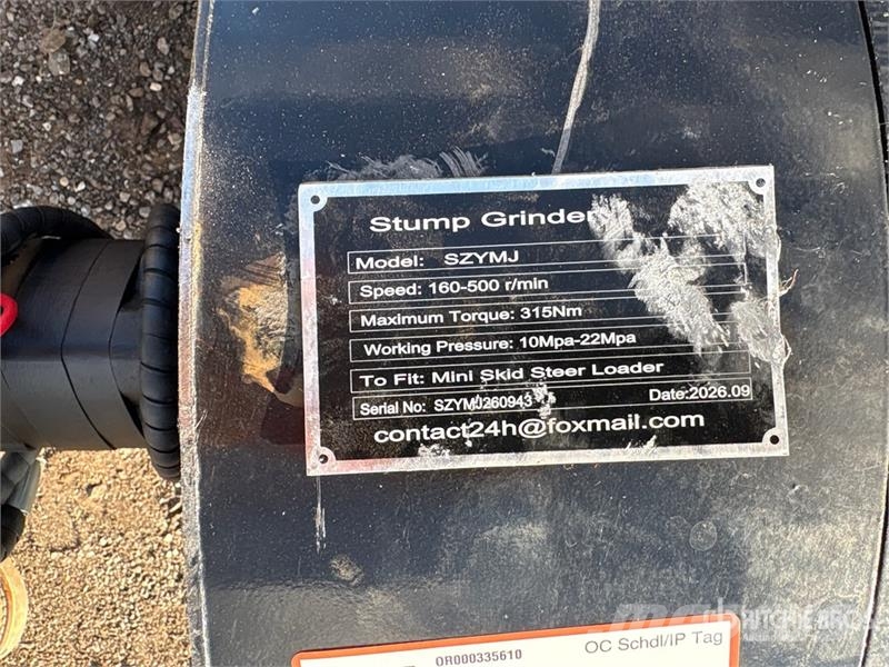 GIYI GY-SZYMJ 4 in Mini Skid Steer Stump Grinder ( Roto drljače i motokultivatori