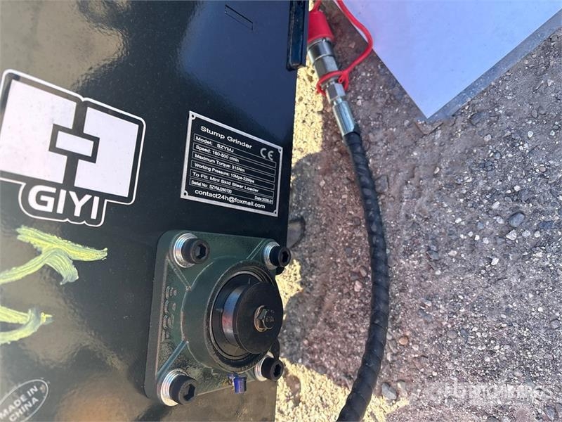  GIYI GY-SZYMJ Mini Skid Steer Stump Grinder (Unuse Rotorkopeggen / rototillers
