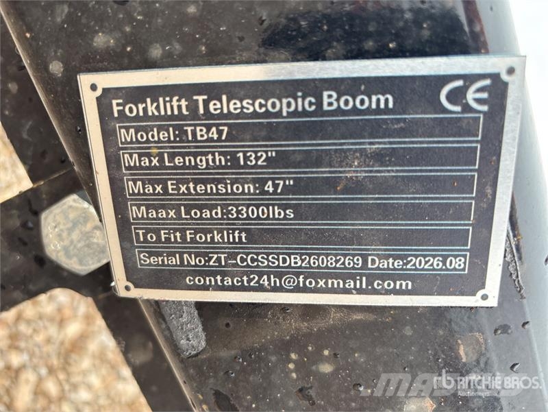  GIYI GY-TB47 132 in Forklift Telescopic Boom (Unus Ostali priključci i komponente