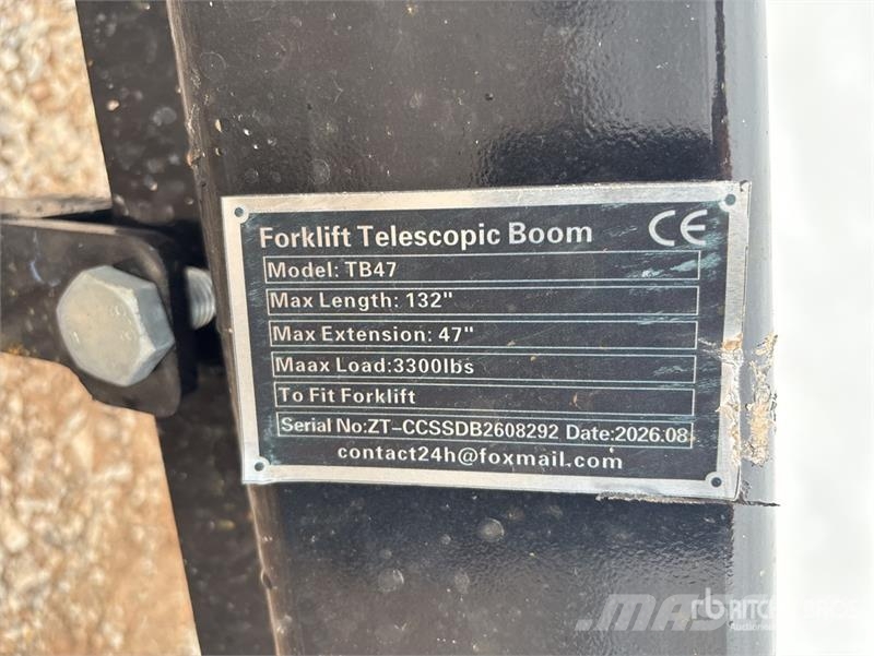  GIYI GY-TB47 132 in Forklift Telescopic Boom (Unus Ostali priključci i komponente