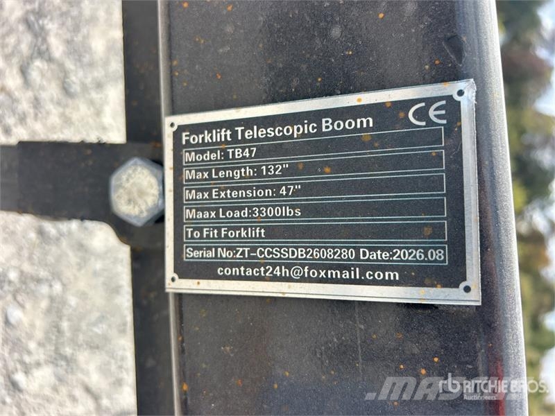 GIYI GY-TB47 84 in Forklift Telescopic Boom (Unuse Ostali priključci i komponente