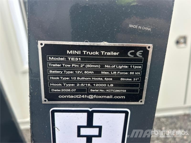 GIYI GY-TE31 Hydraulic Fifth Wheel Wrecker Attachm Ostale kargo komponente